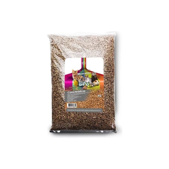 PELLET DE MADERA P/MASCOTAS 15KGS SIN PIPI