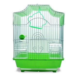 JAULA AVES COLONIAL 30X23X39CM AMARILLO