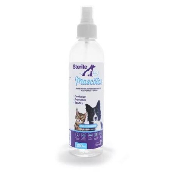 SANITIZANTE STERITE P/MASCOTAS 250ML