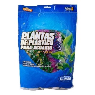 PLANTA OCEAN AQUA 4" C/6PZAS