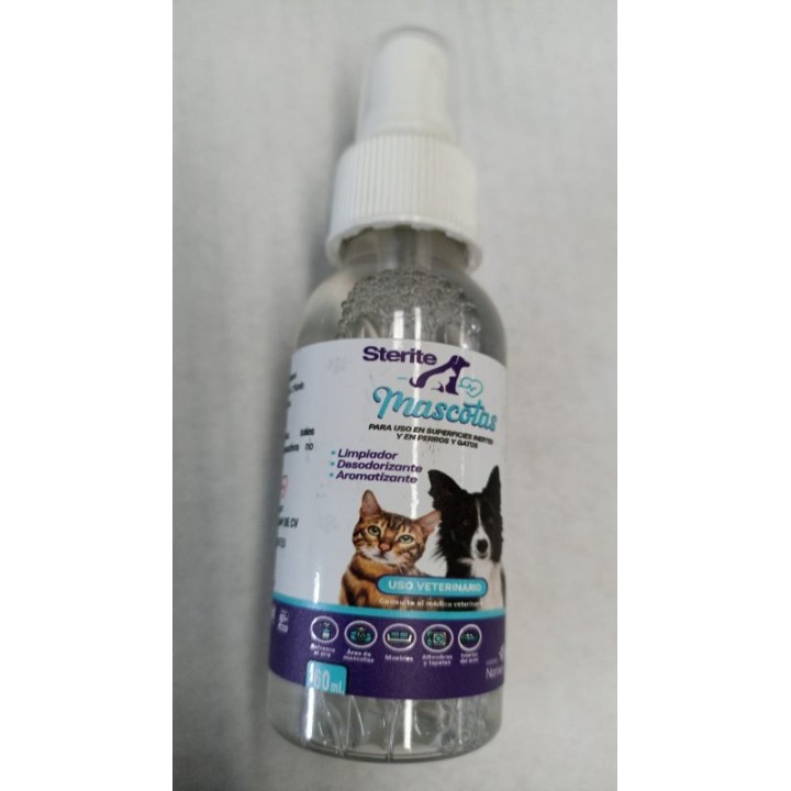 SANITIZANTE STERITE P/MASCOTAS 60ML