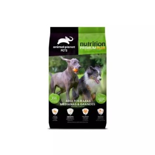 ANIMAL PLANET ADULTO RAZA MED/GDE 25KG.