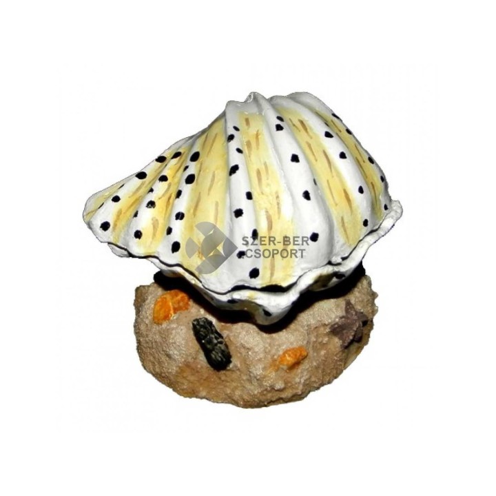 ALMEJA (OSTRA) C/MOVIMIENTO 11X9.5X8.5 CM.