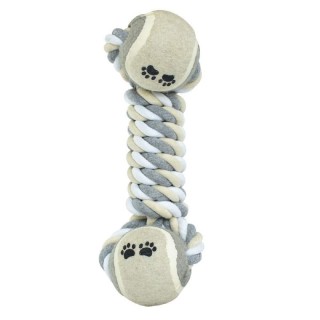 JGTE. CUERDA ENROLLADA C/2 PELOTAS 25 CMS