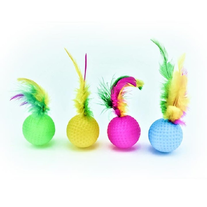 JUGUETE PARA GATOS PAWFFY BOLSA C/3 PZAS.