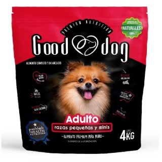 GOOD DOG ADULTO RAZA PEQUEÑA 4KGS