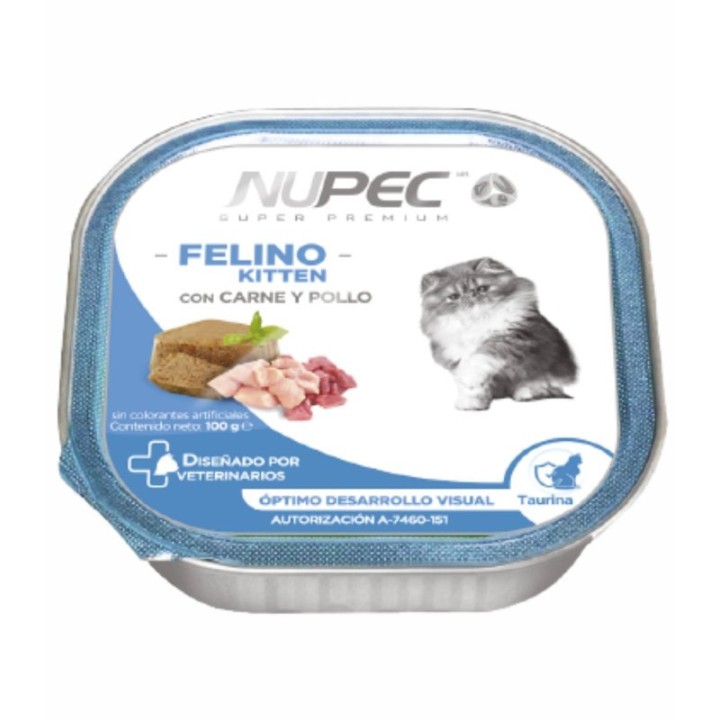 NUPEC HUMEDO FELINO KITTEN 100GRS LATA