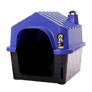 CASA ECOPET 2 AZUL 48X39X39CM