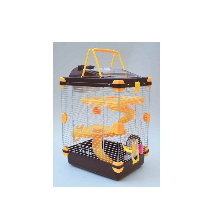 JAULA EXTRAVAGANZA III 31X24X46CM CAFE