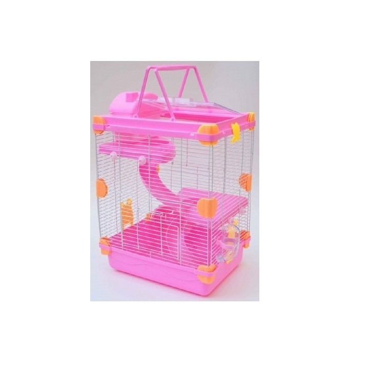 JAULA EXTRAVAGANZA III 31X24X46CM ROSA