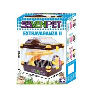 JAULA EXTRAVAGANZA II 31X24X30 ROSA