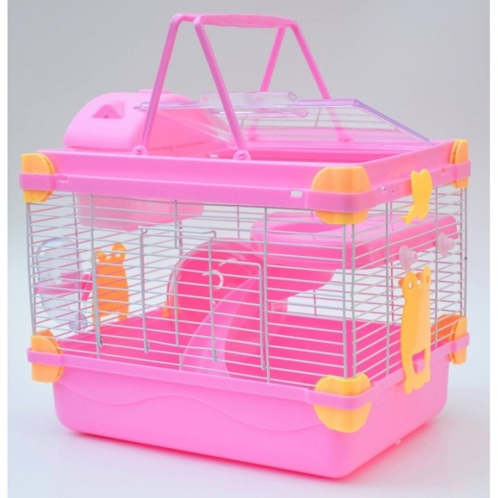 JAULA EXTRAVAGANZA II 31X24X30 ROSA