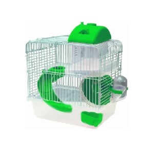 JAULA TOWN HOUSE I VERDE 23X17X33CM