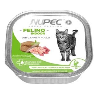 NUPEC HUMEDO FELINO INDOOR 100GRS LATA