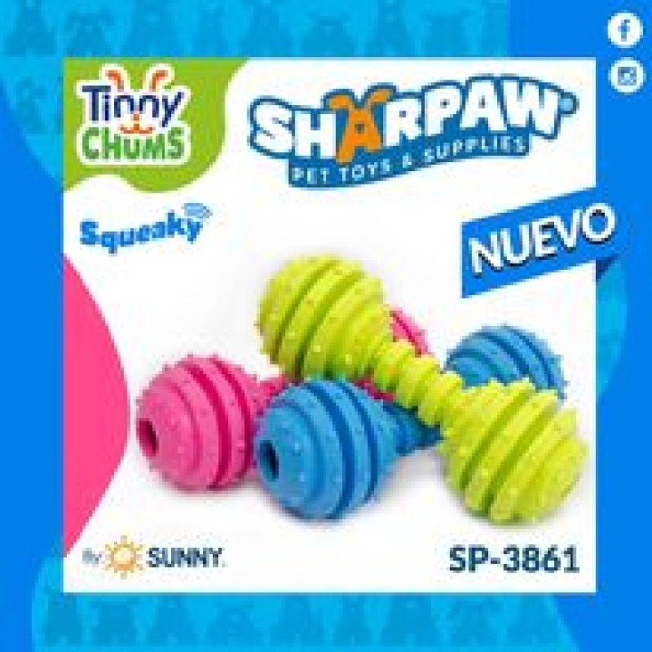 TINNY CHUMS MANCUERNA RANURADA 12.5CM