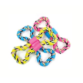 TINNY CHUMS HUESO C/HILO TRENZADO 20CM