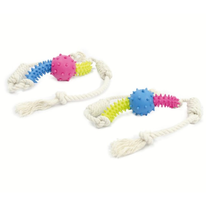 TINNY CHUMS HILO TRENZADO C/PELOTA 66CM