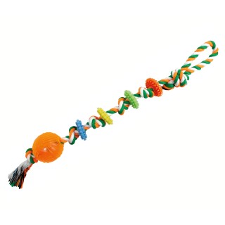 ROPY CHUMS HILO CON JALADERA CON PELOTA 16"