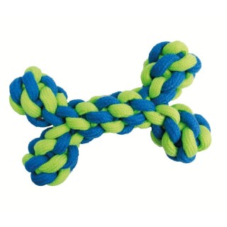 ROPY CHUMS HUESO HILO TRENZADO VDE/AZU 6.5"