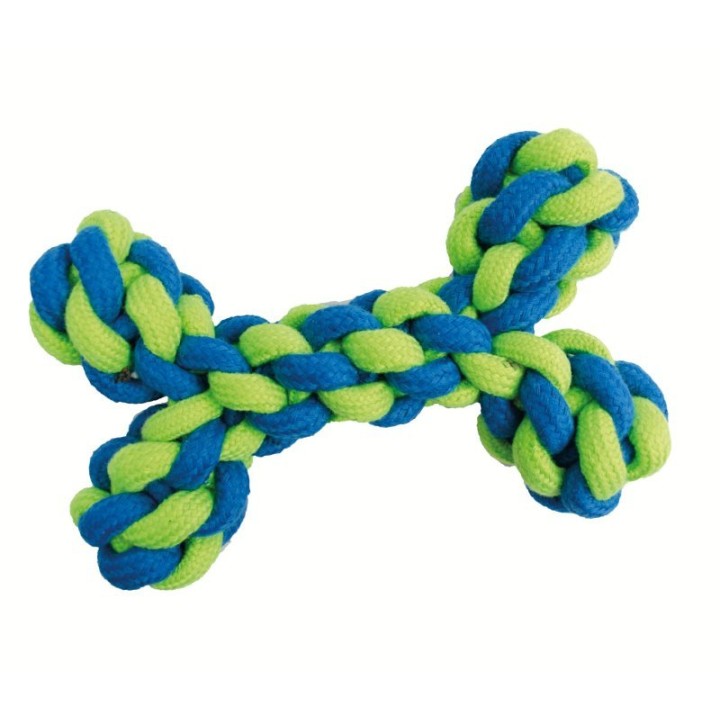 ROPY CHUMS HUESO HILO TRENZADO VDE/AZU 6.5"