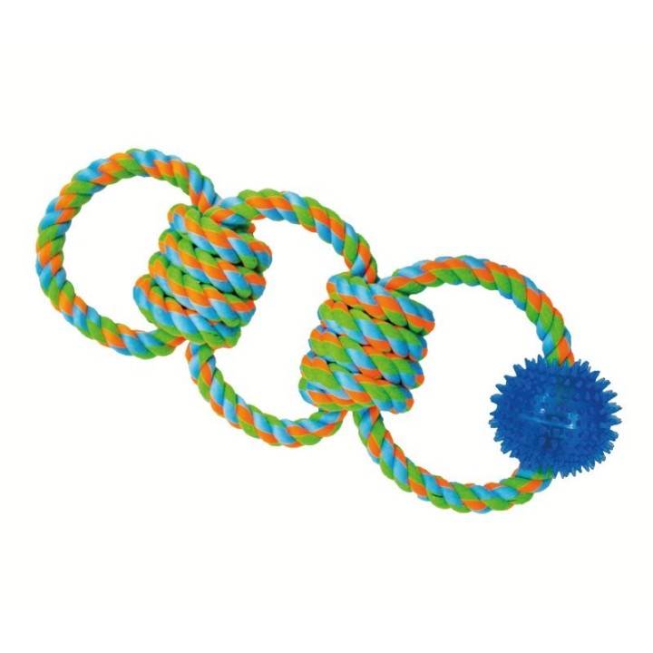 ROPY CHUMS TRIPLE ARO C/PELOTA PICOS 18"