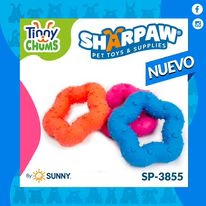 TINNY CHUMS ESTRELLA C/HUELLAS 7CM