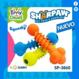 TINNY CHUMS MANCUERNA DENTADA 15.5CM