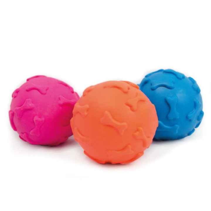 TINNY CHUMS PELOTA HUESOS 6CM