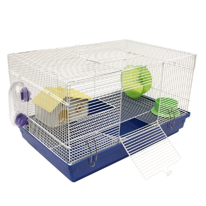 DY511 JAULA TUXON P/HAMSTER AZUL