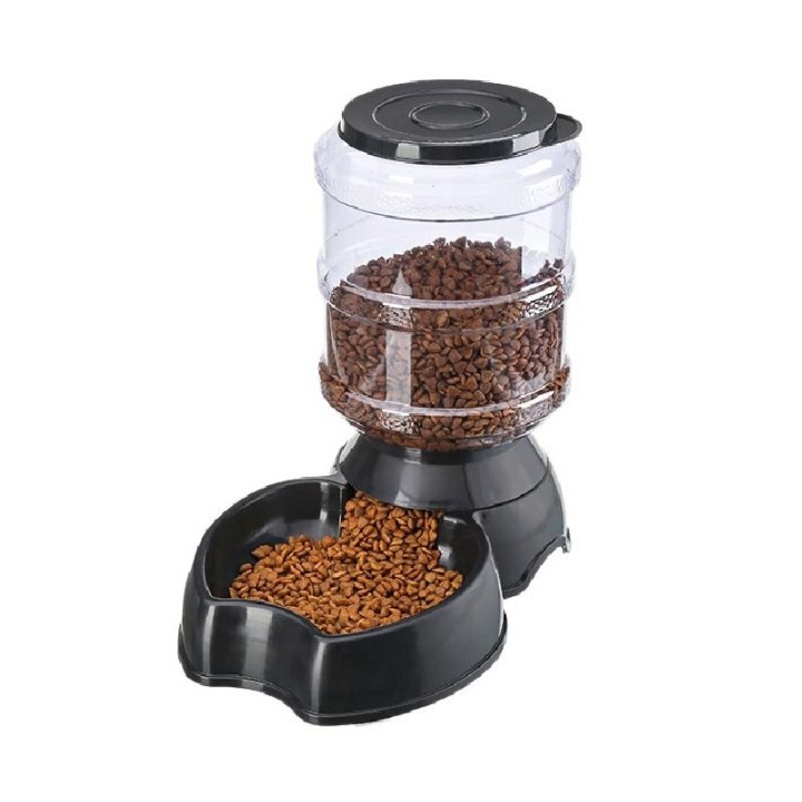 PET FOOD DISPENSER 2.3KGS NEGRO SUNNY