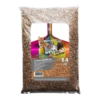 PELLET DE MADERA P/MASCOTAS 8.4K SIN PIPI