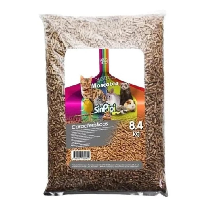 PELLET DE MADERA P/MASCOTAS 8.4K SIN PIPI