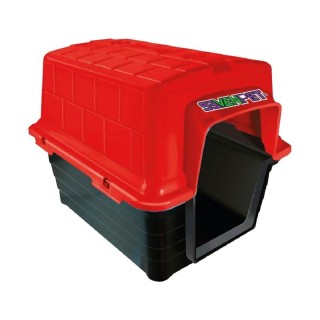 SEVENPET CASA MASCOTA 48X38X36CM ROJA