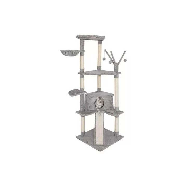 PAWFFY RASCADERO CAT TREE 54.5X54.5X167CM