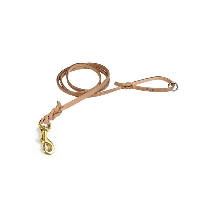 CORREA PIEL MANEJO BRONCE 1X180CM