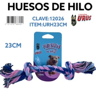 HUESO DE HILO URUS COLORES 23CM