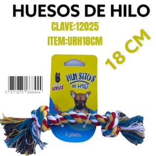 HUESO DE HILO URUS COLORES 18CM