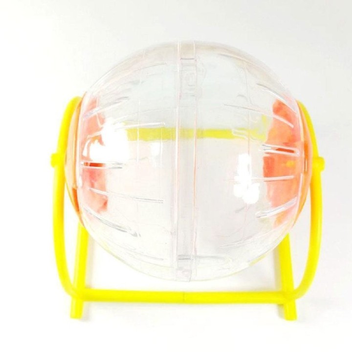 MINI ESFERA EJERCITADORA P/HAMSTER C/BASE 12CM