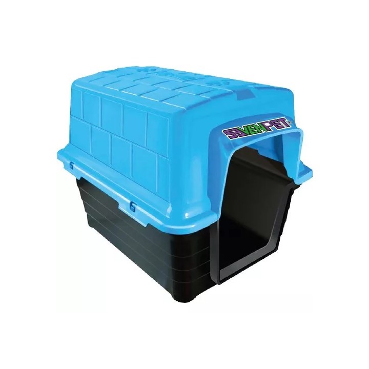 SEVENPET CASA MASCOTA 67X51X51CM AZUL