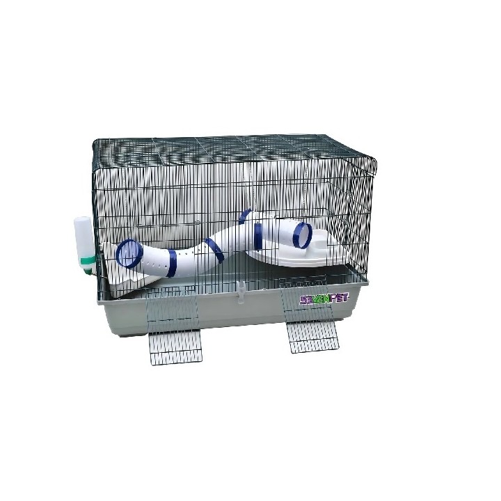 SEVENPET JAULA HURONERA C/TUBOS II 100X54X65CM