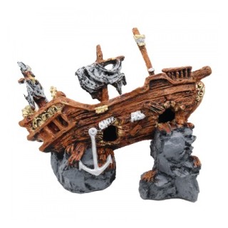 BARCO MASTIL CALAVERA 30X10X25CM