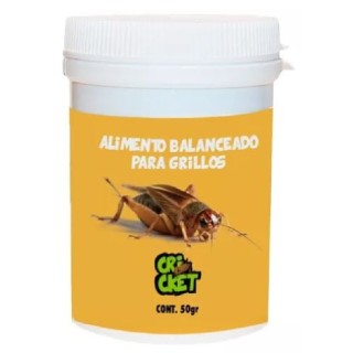 ALIMENTO PARA GRILLOS 50GRS