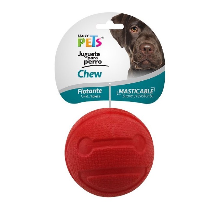 JUGUETE PELOTA CHEW MASTICABLE