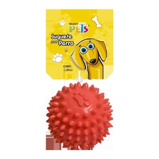 JUGUETE PELOTA DE CAUCHO SPINY