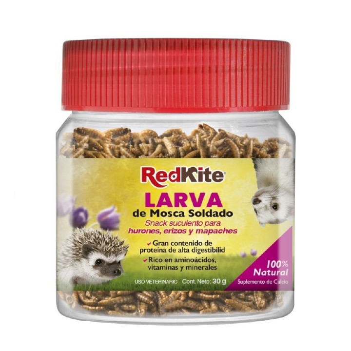 REDKITE LARVA DE MOSCA SOLDADO 30 GRS
