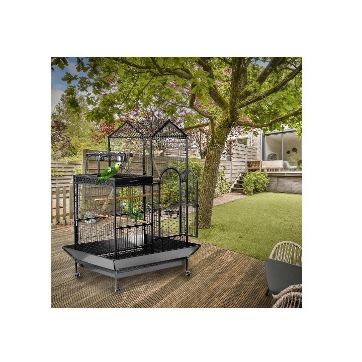 DYA17 JAULA TUCUMAN P/LORO NEGRA