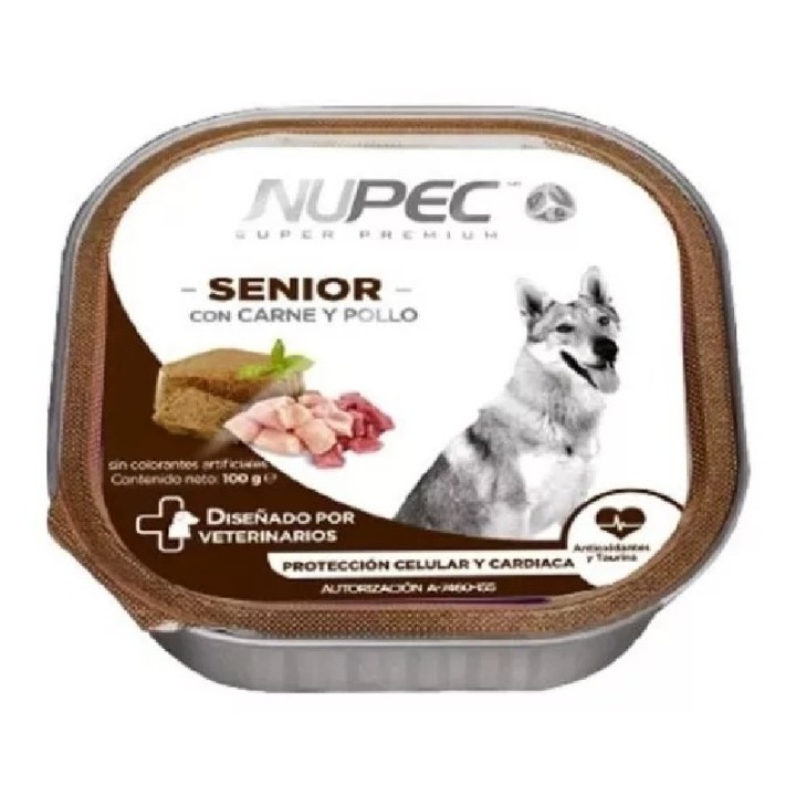 NUPEC HUMEDO SENIOR 100GRS