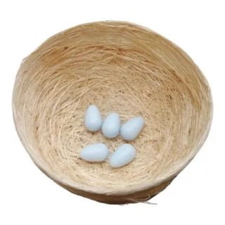 HUEVO DE PLASTICO P/NIDO CANARIO