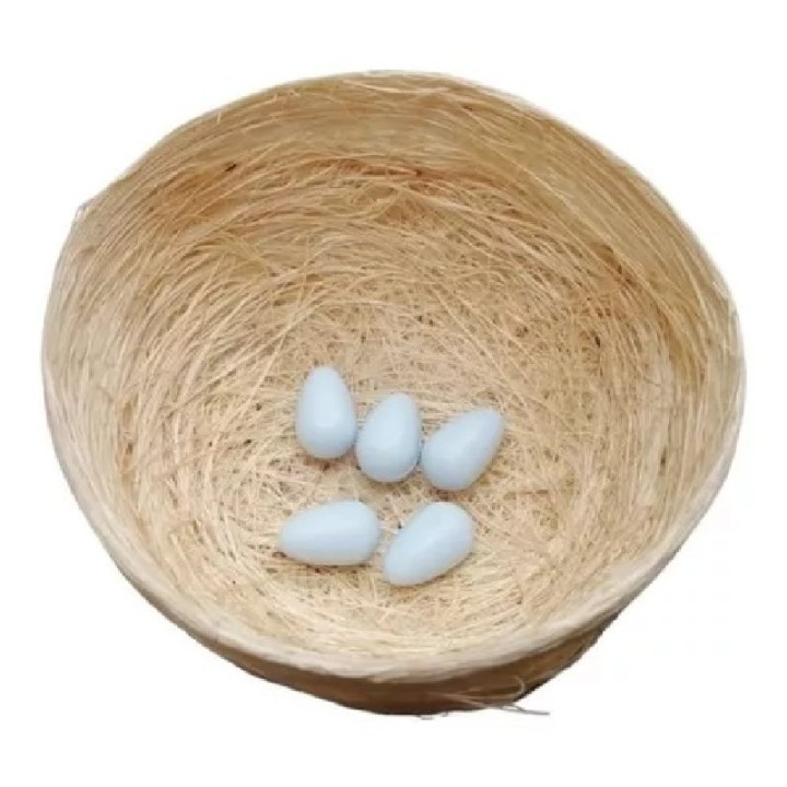 HUEVO DE PLASTICO P/NIDO CANARIO