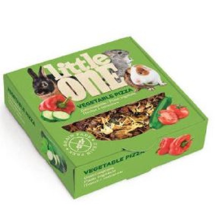 LITTLE ONE/MEALBERRY SNACK FORMA PIZZA PEQUEÑOS MAMIFEROS 55 GR.